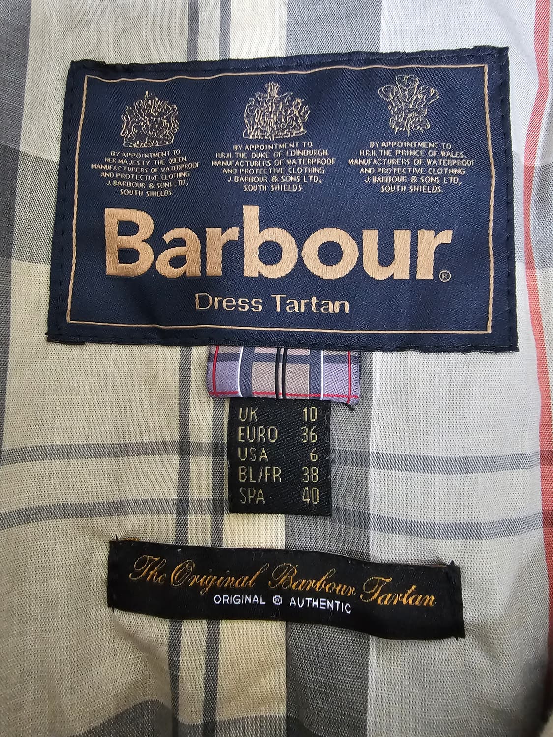 바버 여성 비드넬 왁스자켓 6 상품이미지3