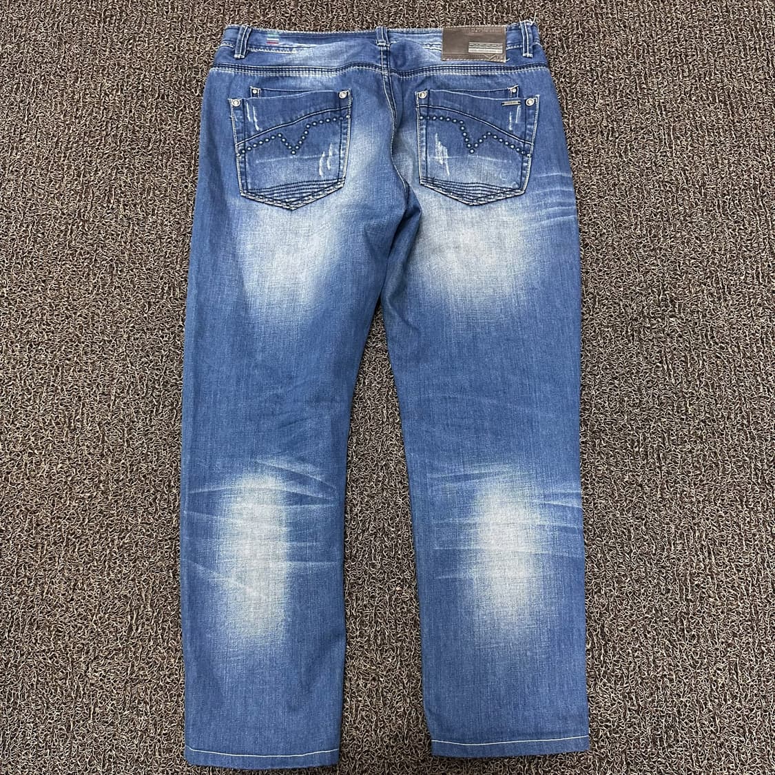DIESEL 디젤 워싱 데님 진청 청바지 팬츠 34인치 상품이미지6