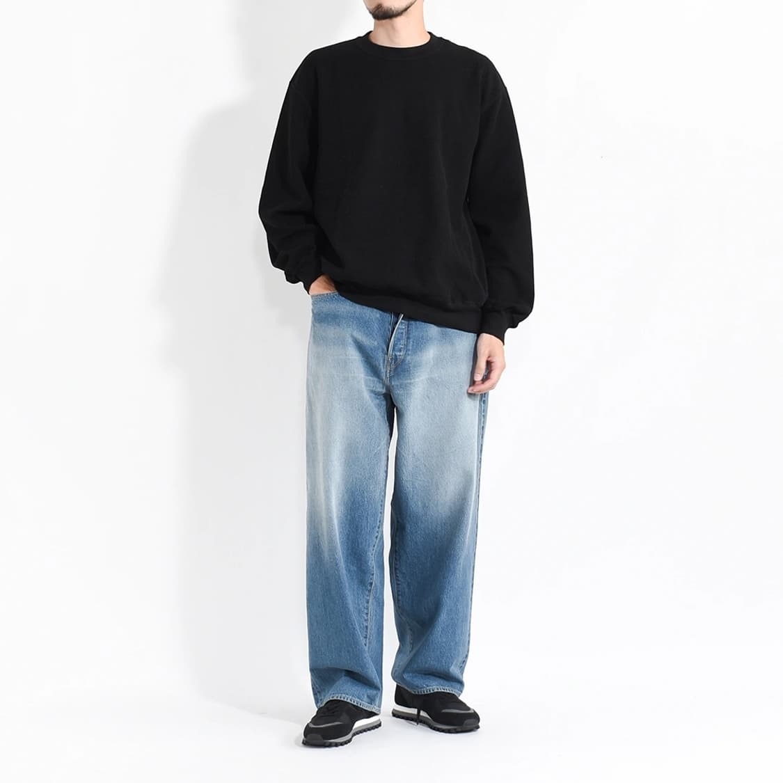 블럼스 루트스탁 25ss 13.5oz 데님 와이드핏 4사이즈 상품이미지1