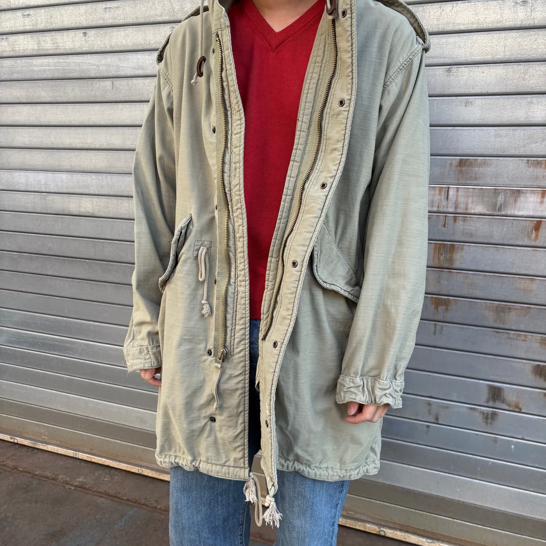 랄프로렌 데님&서플라이 옐로우 레터링 M51 파카 상품이미지6