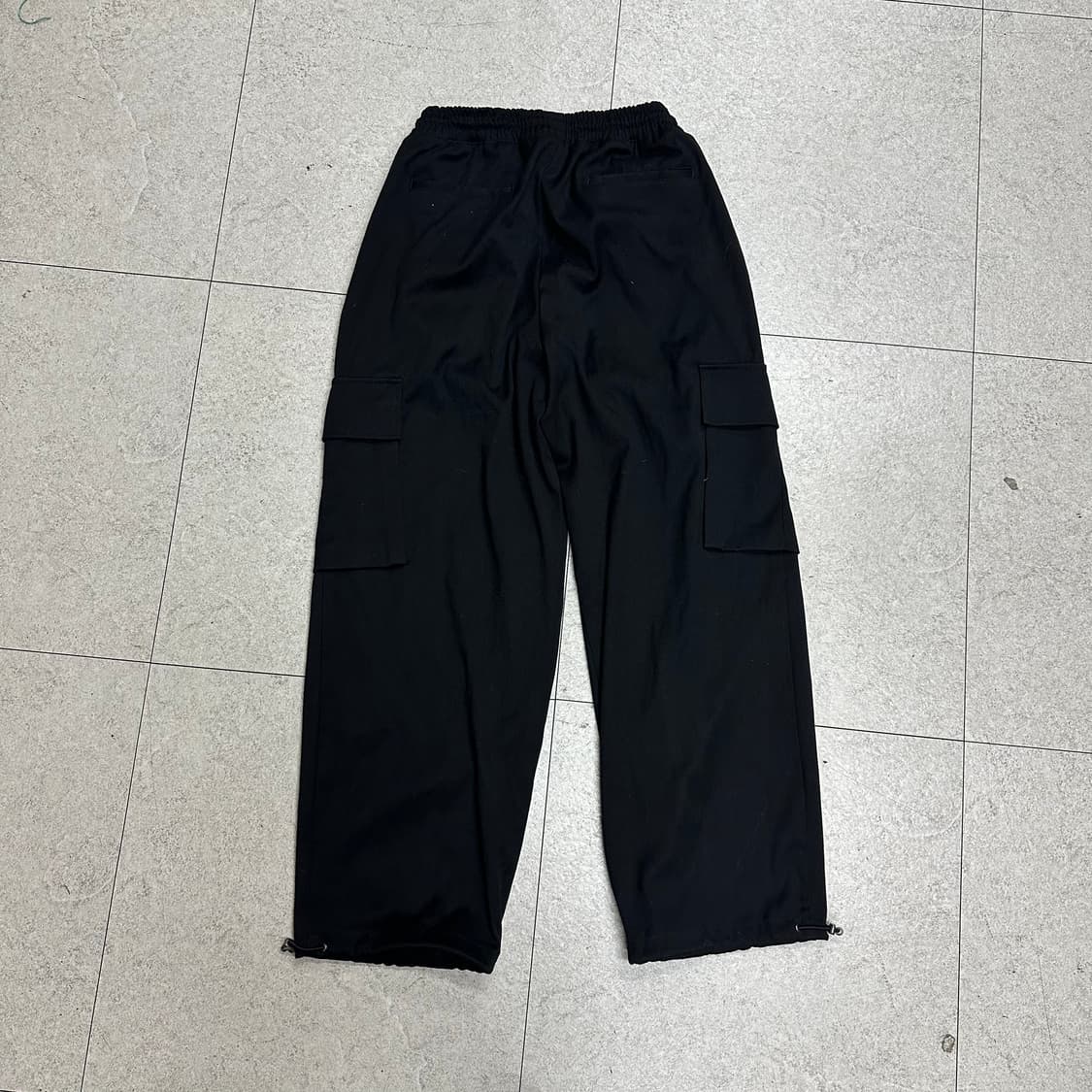 Sevenselah 블랙 와이드조거팬츠32 상품이미지2