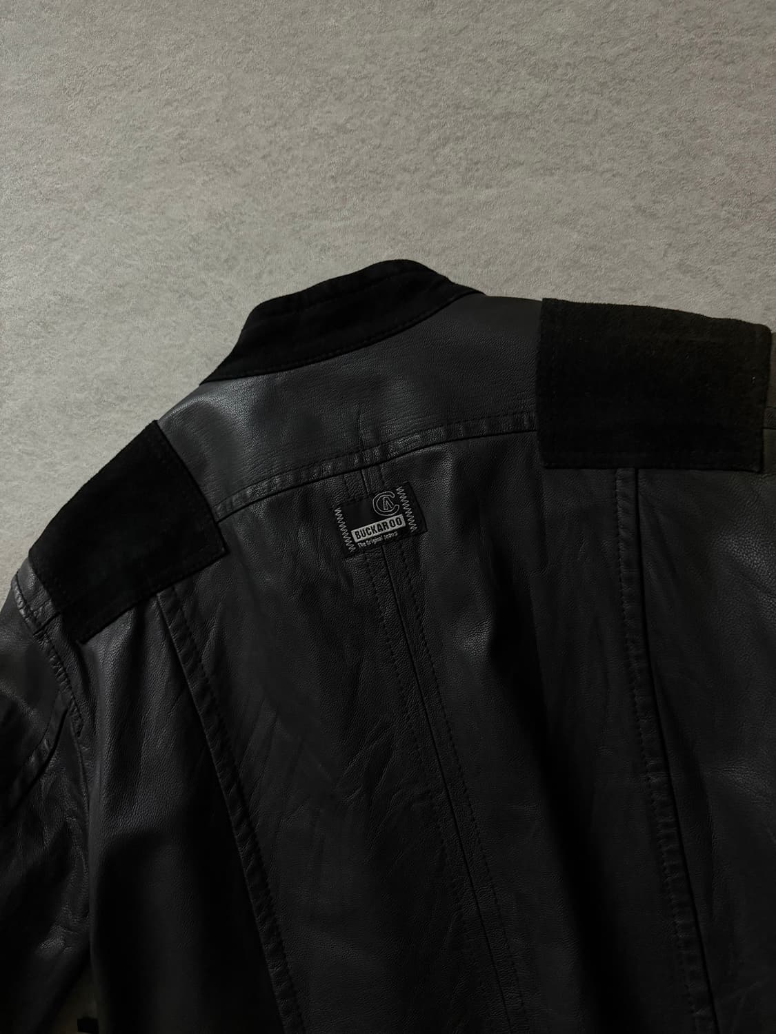 버카루 램스킨 레더 자켓 상품이미지6