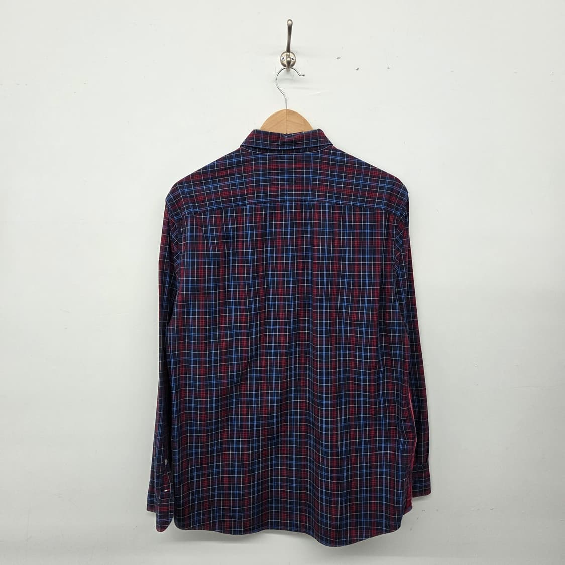 타미힐피거 패치워크 체크 셔츠 남XL 상품이미지5