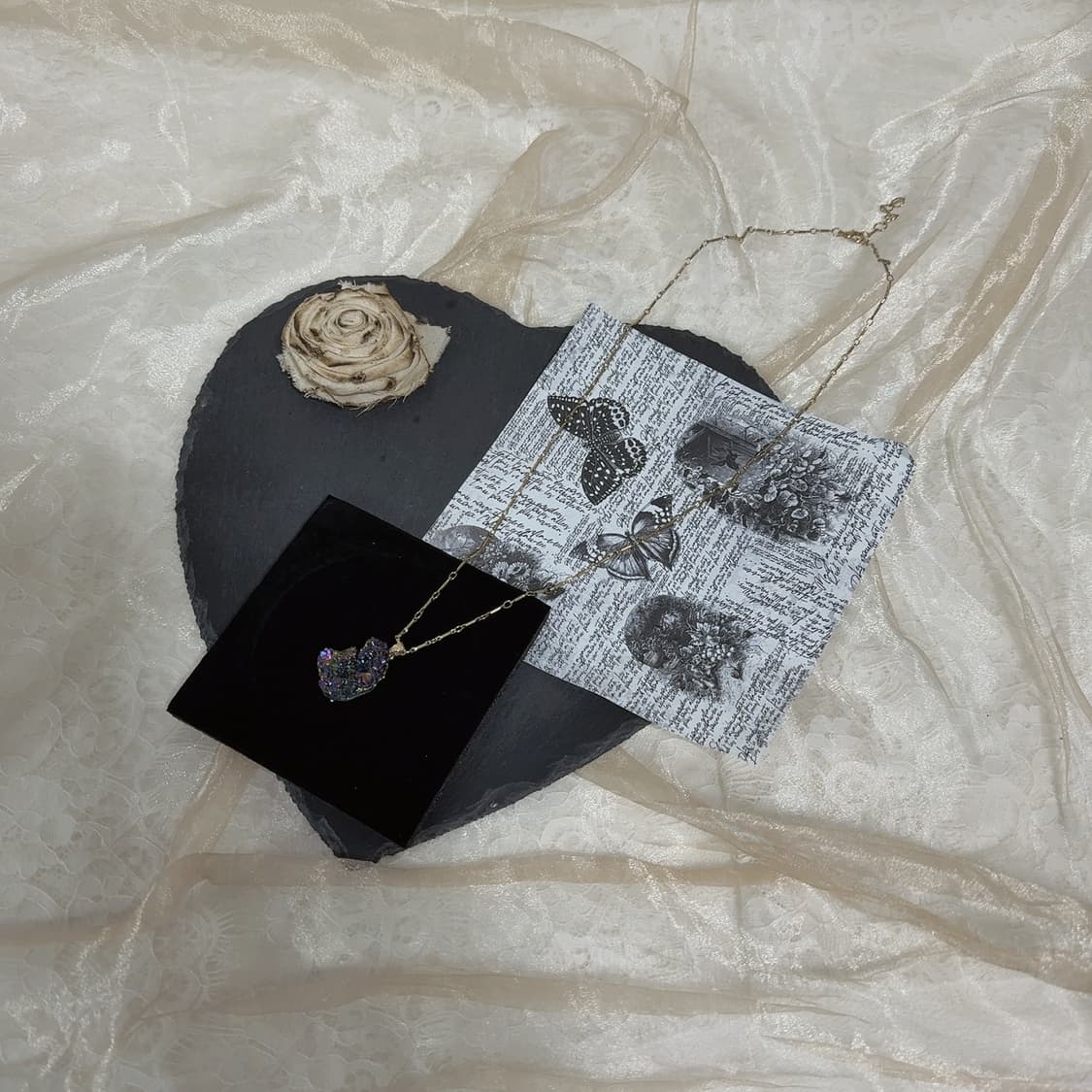 빈티지 컬러톤 오리엔탈 목걸이 상품이미지2