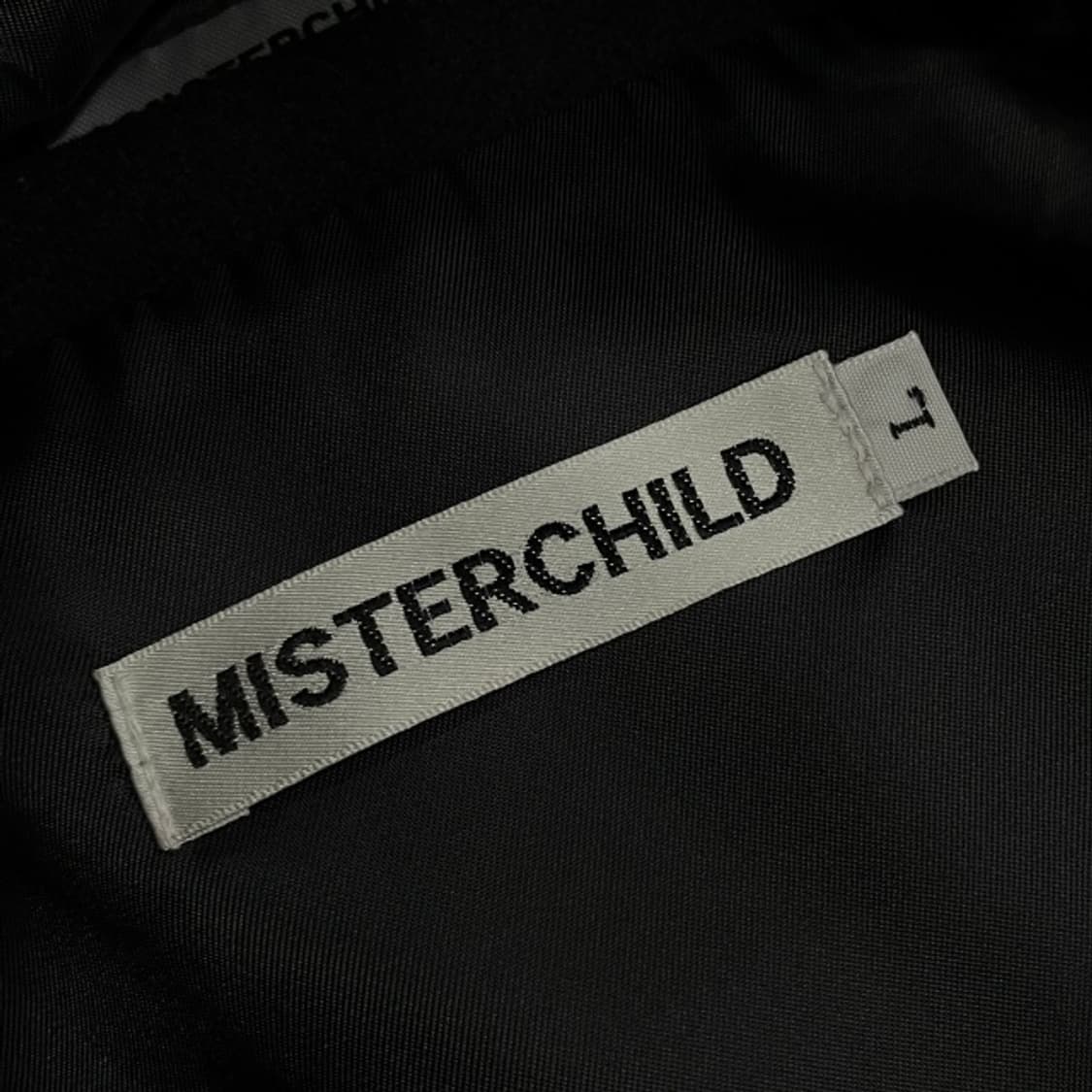 100 미스터차일드 23SS 멀티로고 바시티 자켓 상품이미지3