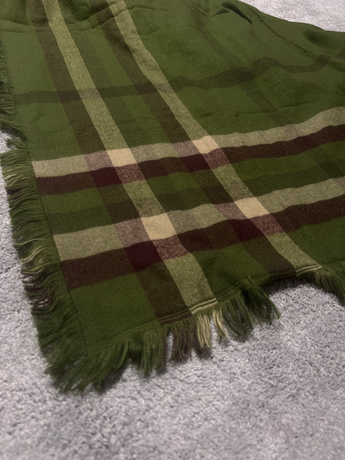 Vintage grunge military flannel muffler 상품이미지3