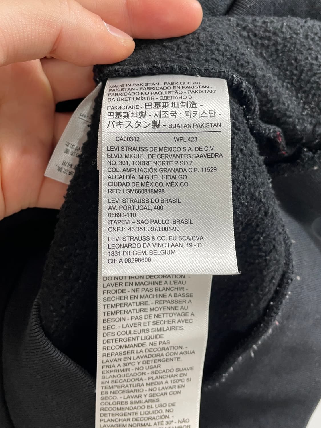 리바이스 프린팅 후드집업 (on.591) 상품이미지6