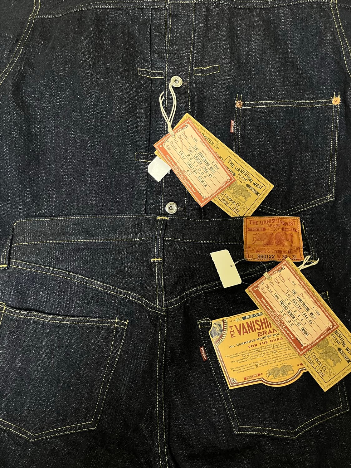 (새상품)프리휠러스 대전판(1944-45) 데님셋업 상품이미지1