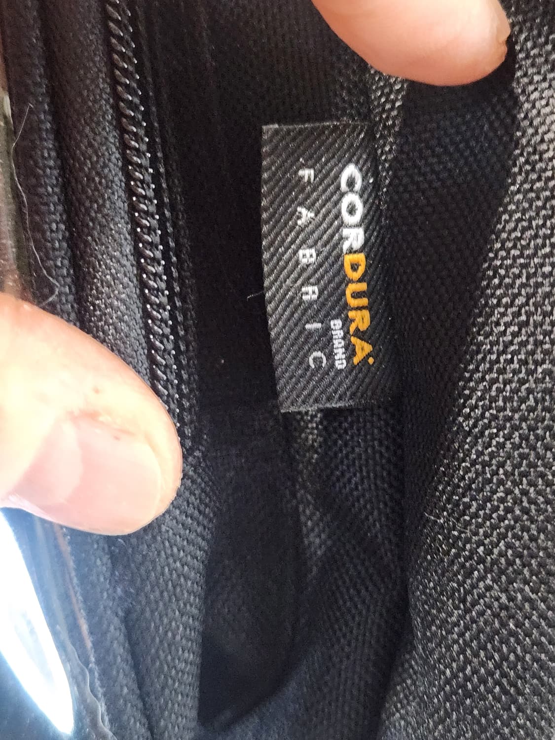"CORDURA 메신저백 🖤 투명포켓 힙한 가방 (새상품)"
 상품이미지3