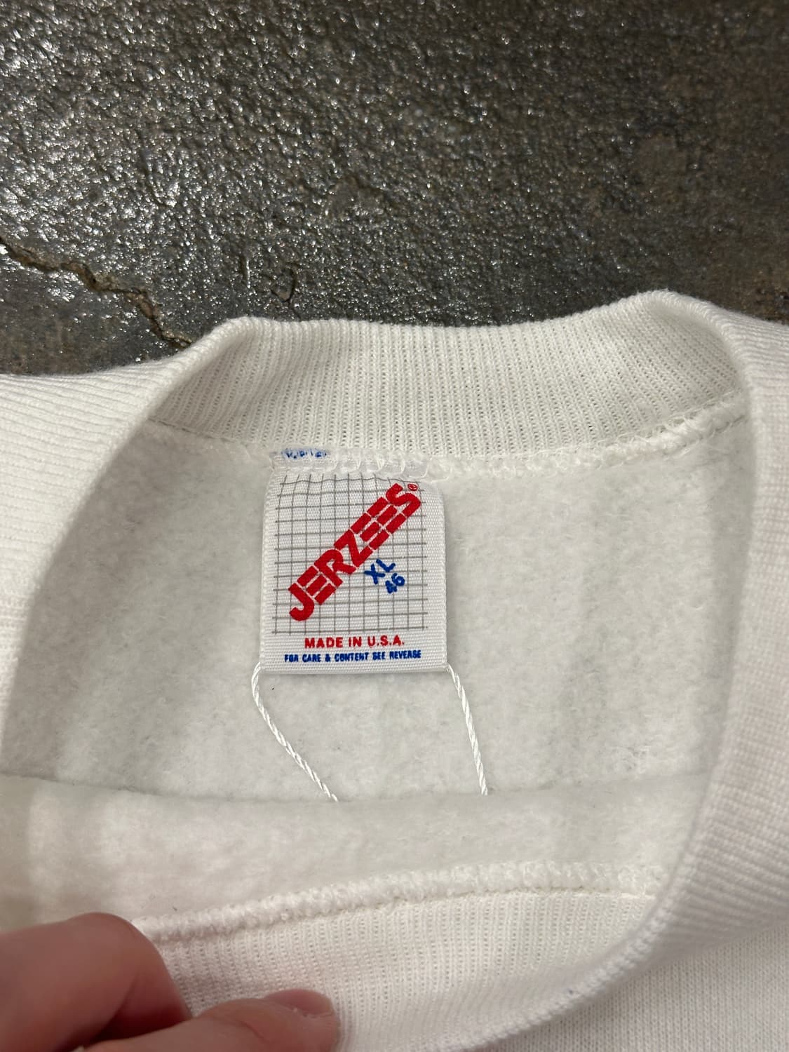 90s Jerzzes 져지스 50/50 스웻셔츠 XL 상품이미지4