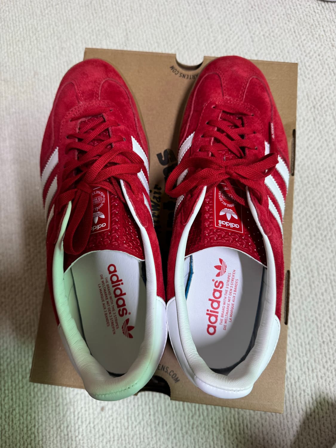 (280) 아디다스 가젤 인도어 스칼렛 상품이미지4