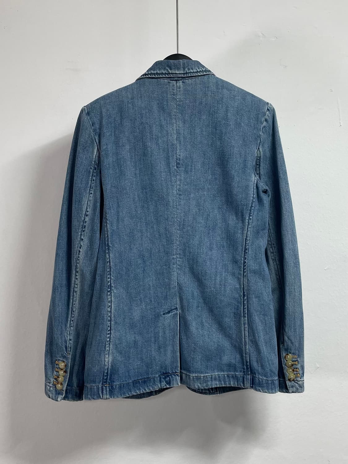 로렌 랄프로렌 우먼스 데님 싱글 블레이저 (on.39) 상품이미지3