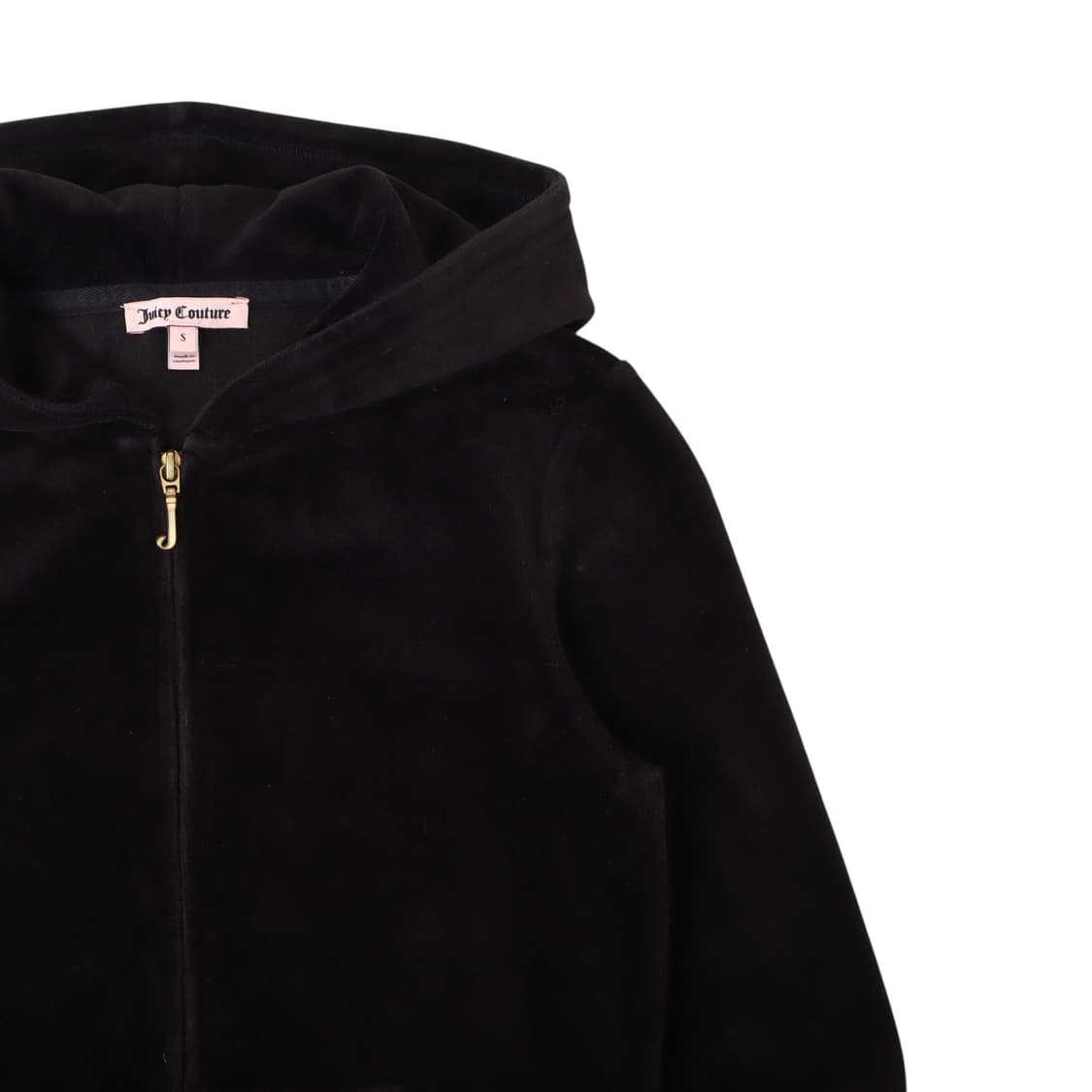 쥬시꾸뛰르 벨벳 벨루어 후드집업 상품이미지6