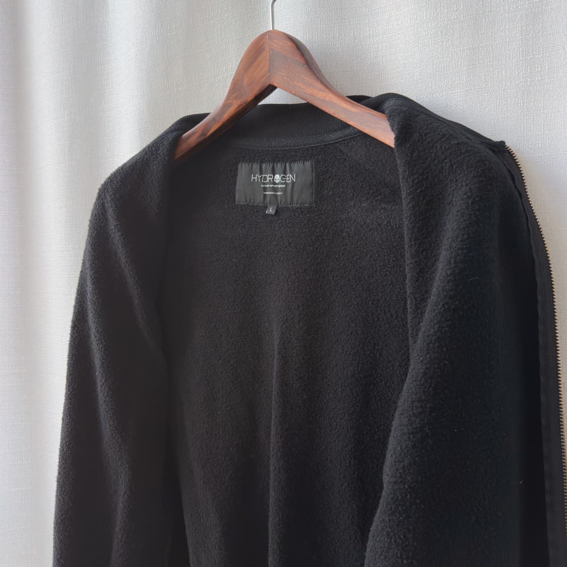 하이드로겐 로봇 스컬 프린팅 블루종 블랙 L 상품이미지8