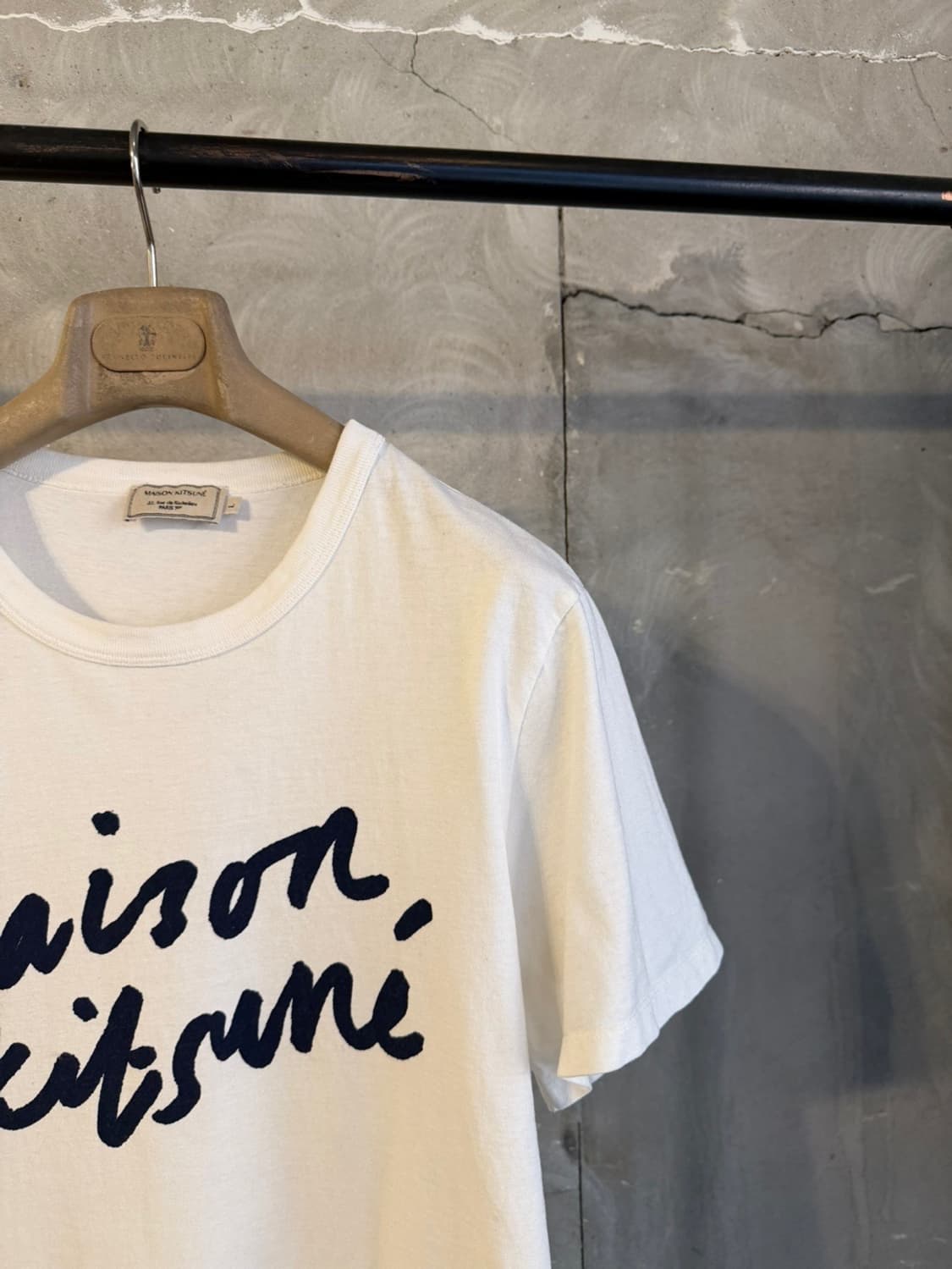 메종키츠네 레터링 티셔츠 100 상품이미지8