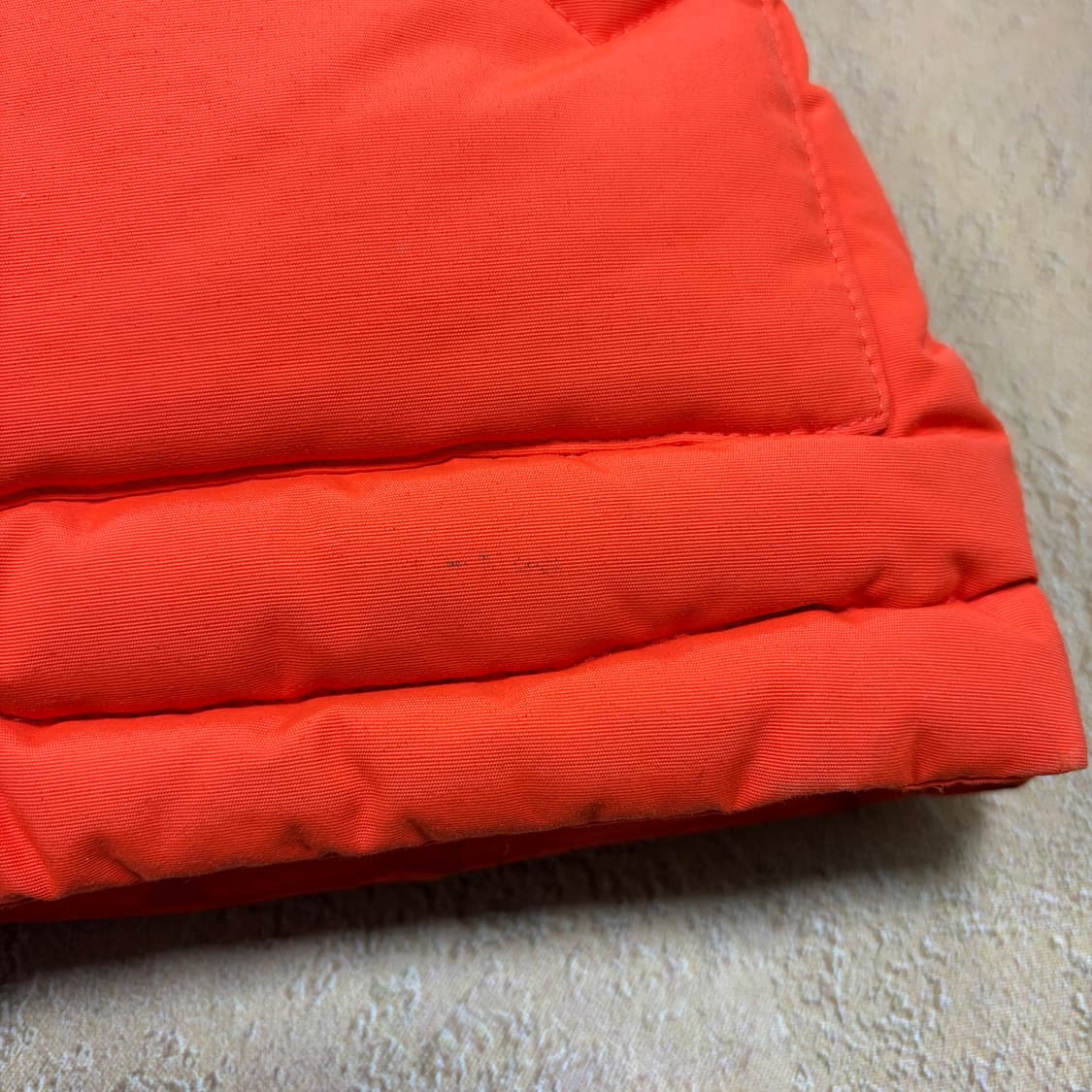 (W)노스페이스 700 필파워 구스다운 오렌지 패딩 베스트 상품이미지7