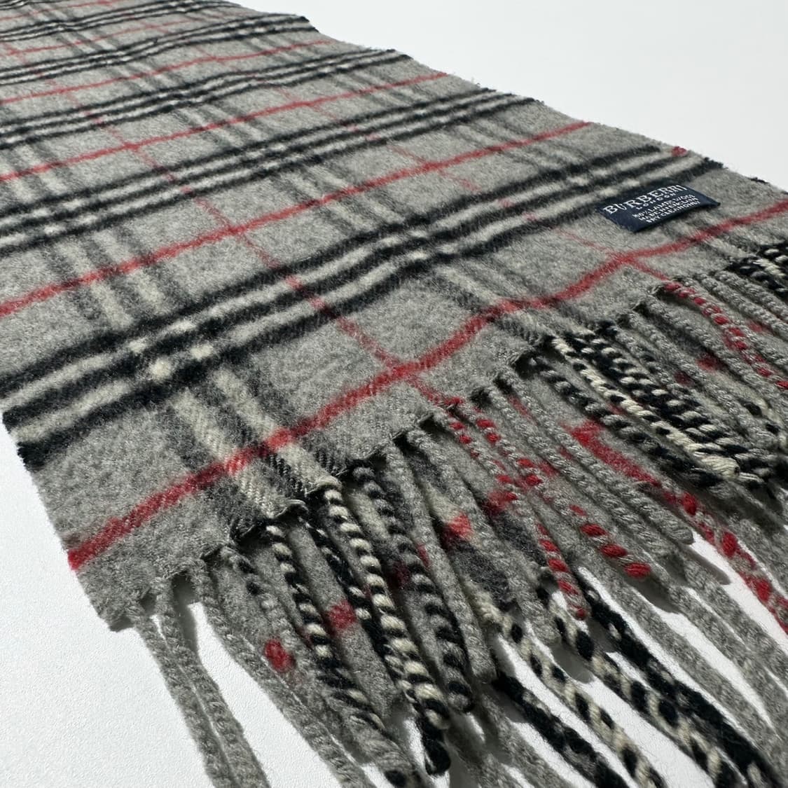 버버리 램스울 체크 머플러 목도리 상품이미지4