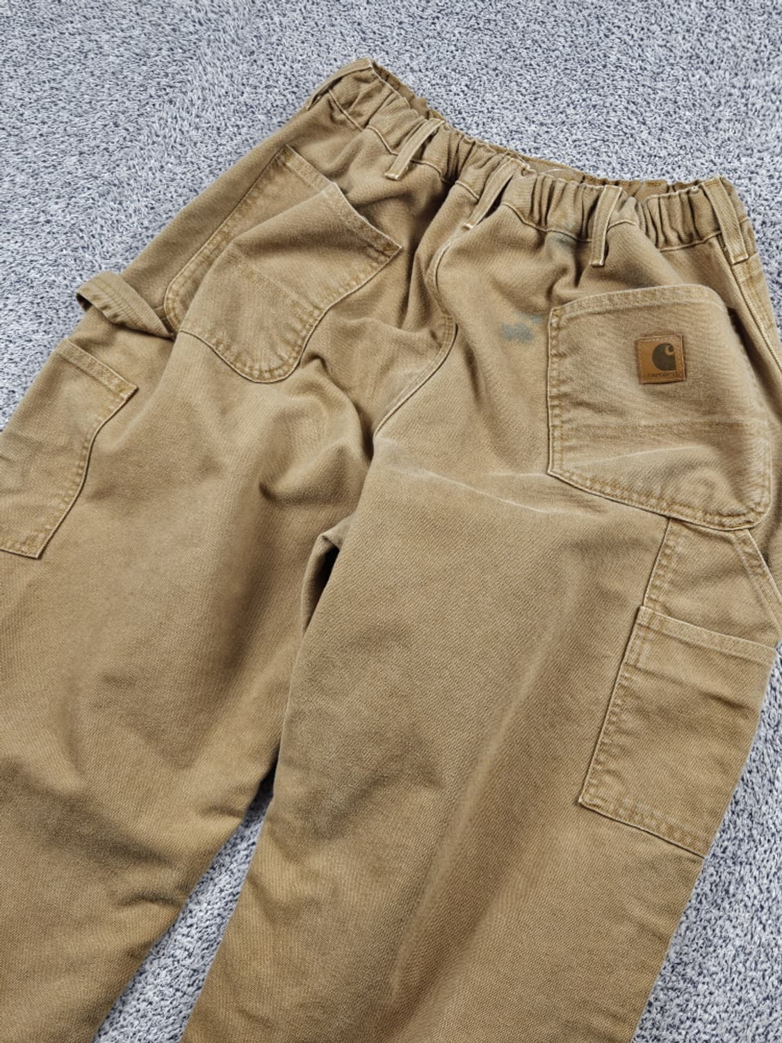 칼하트 헤비 플란넬 밴딩 커스텀 카펜터 팬츠 (40X30) / 10553 상품이미지9