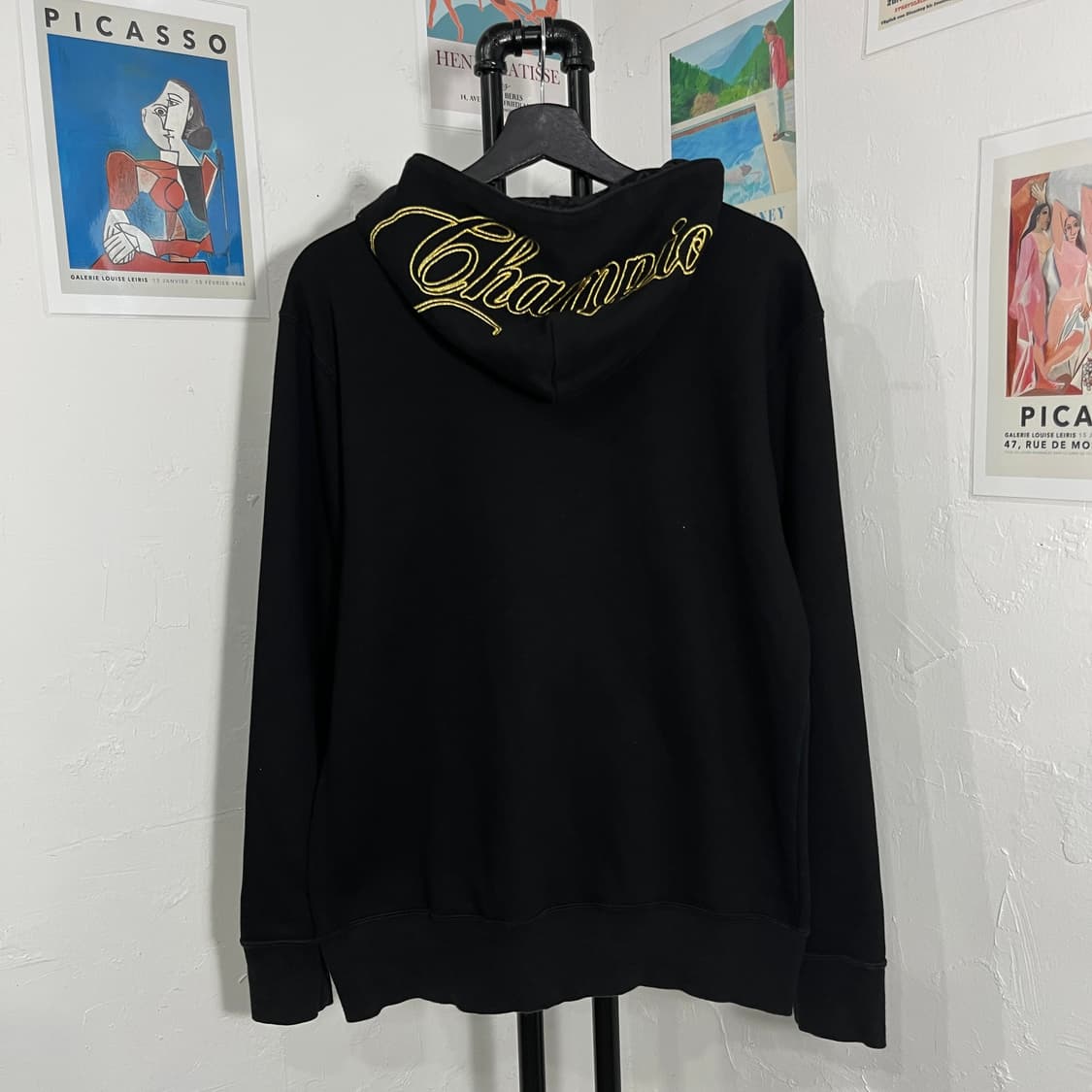 챔피온 골드 자수 후드집업 상품이미지3