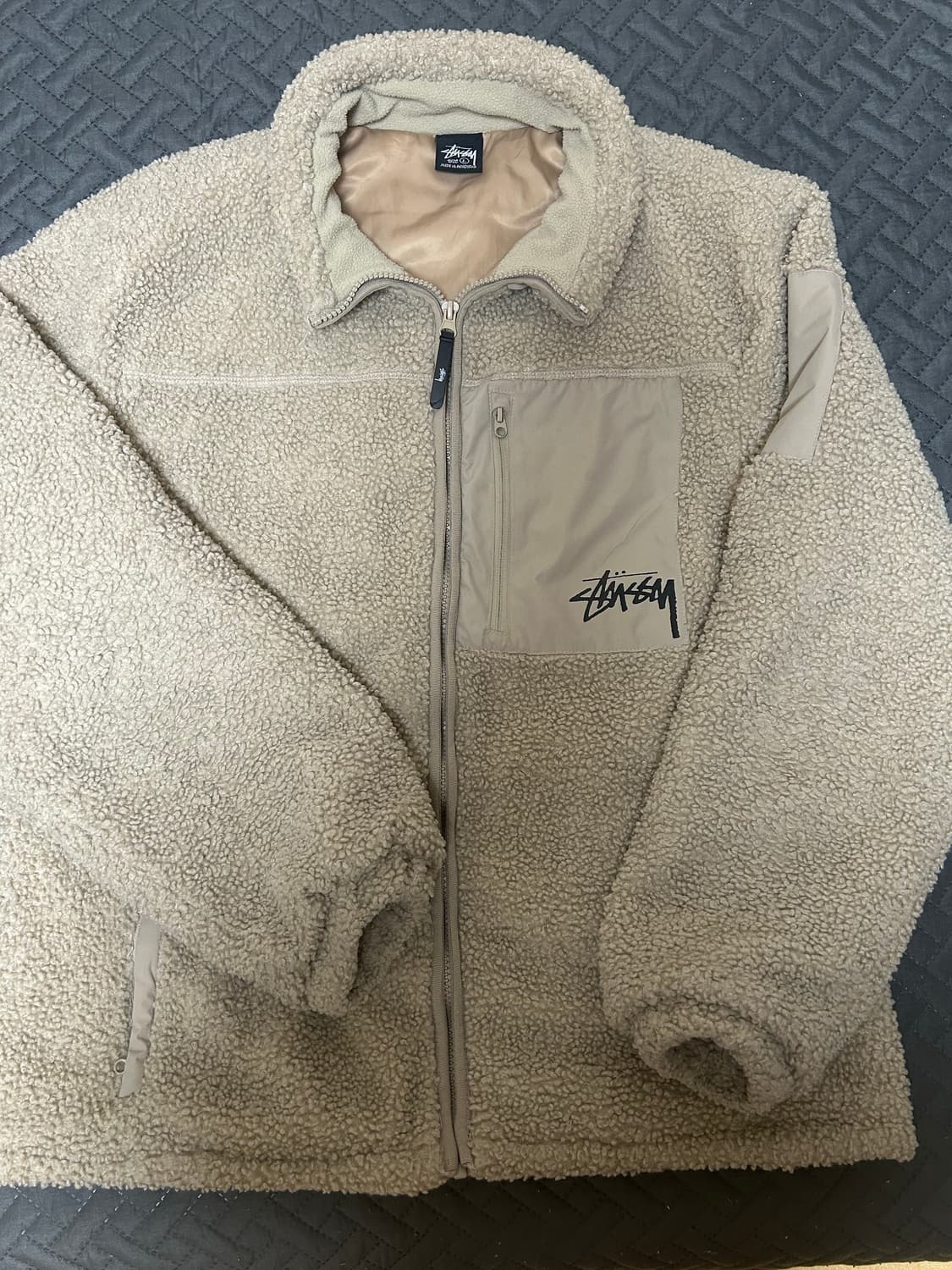 스투시 쉐르파 리버시벌 자켓 상품이미지1