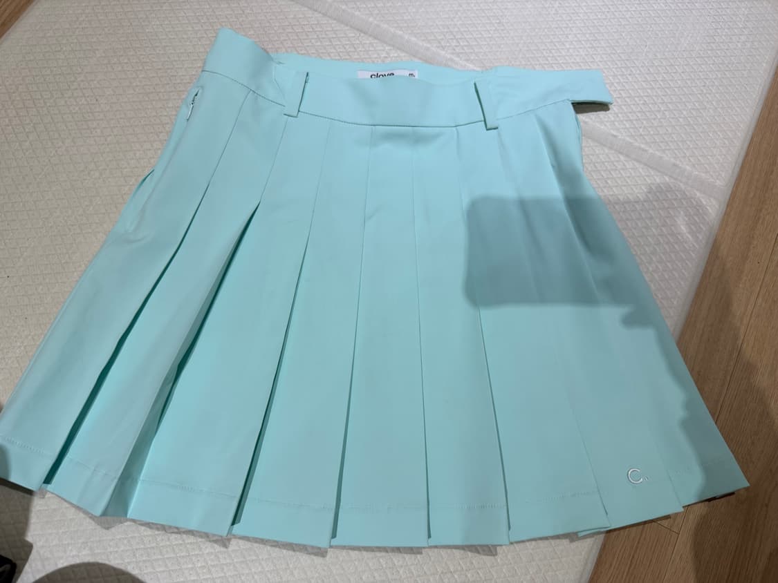 클로브 플리츠 스커트 민트M 상품이미지1