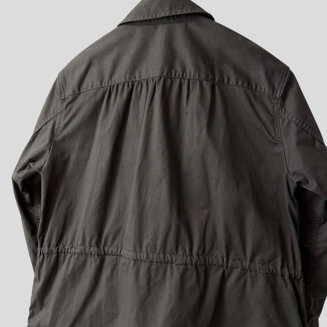 (여성M)유니클로C 코튼 블렌드 드로스트링 자켓 상품이미지6