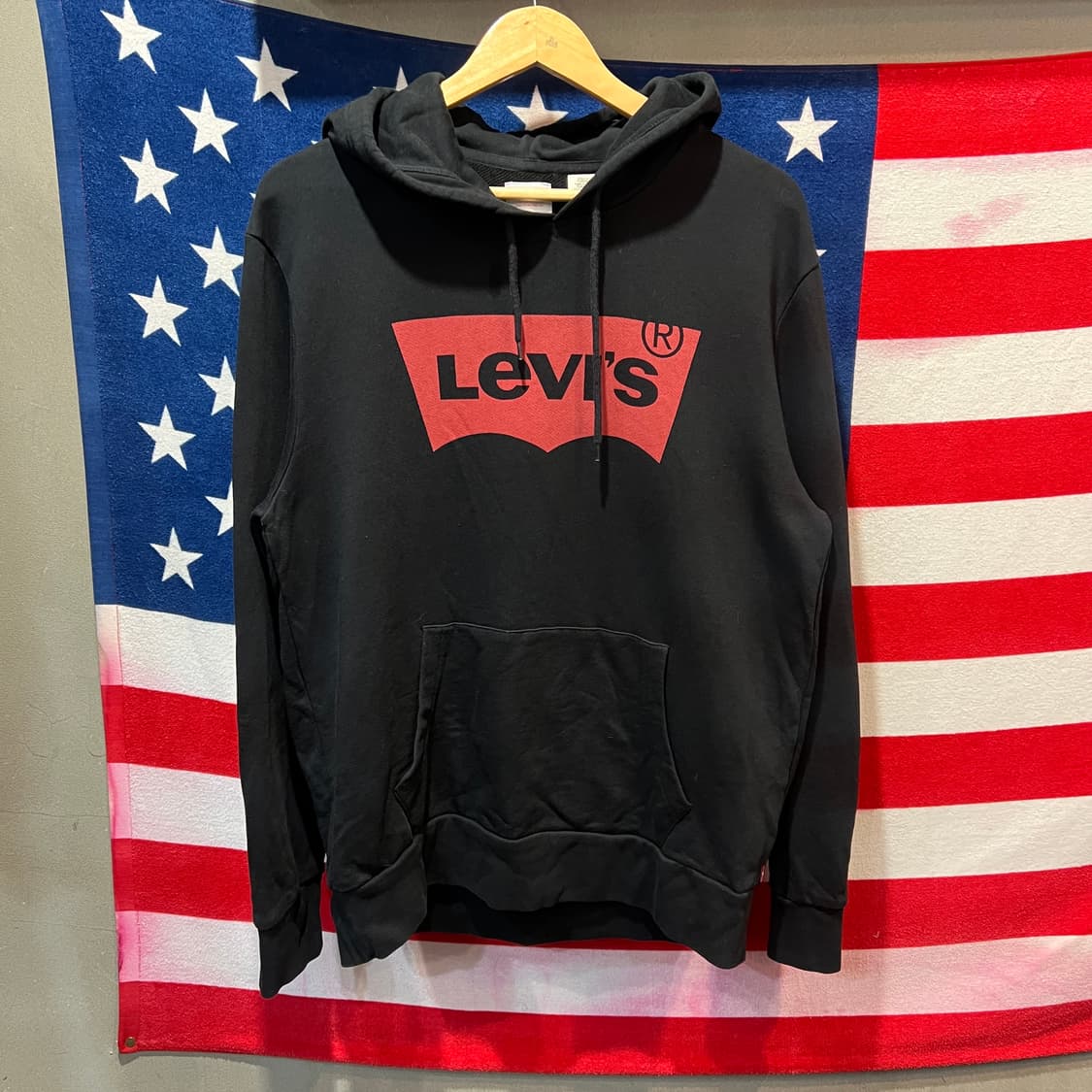 리바이스 로고 후드티 상품이미지1