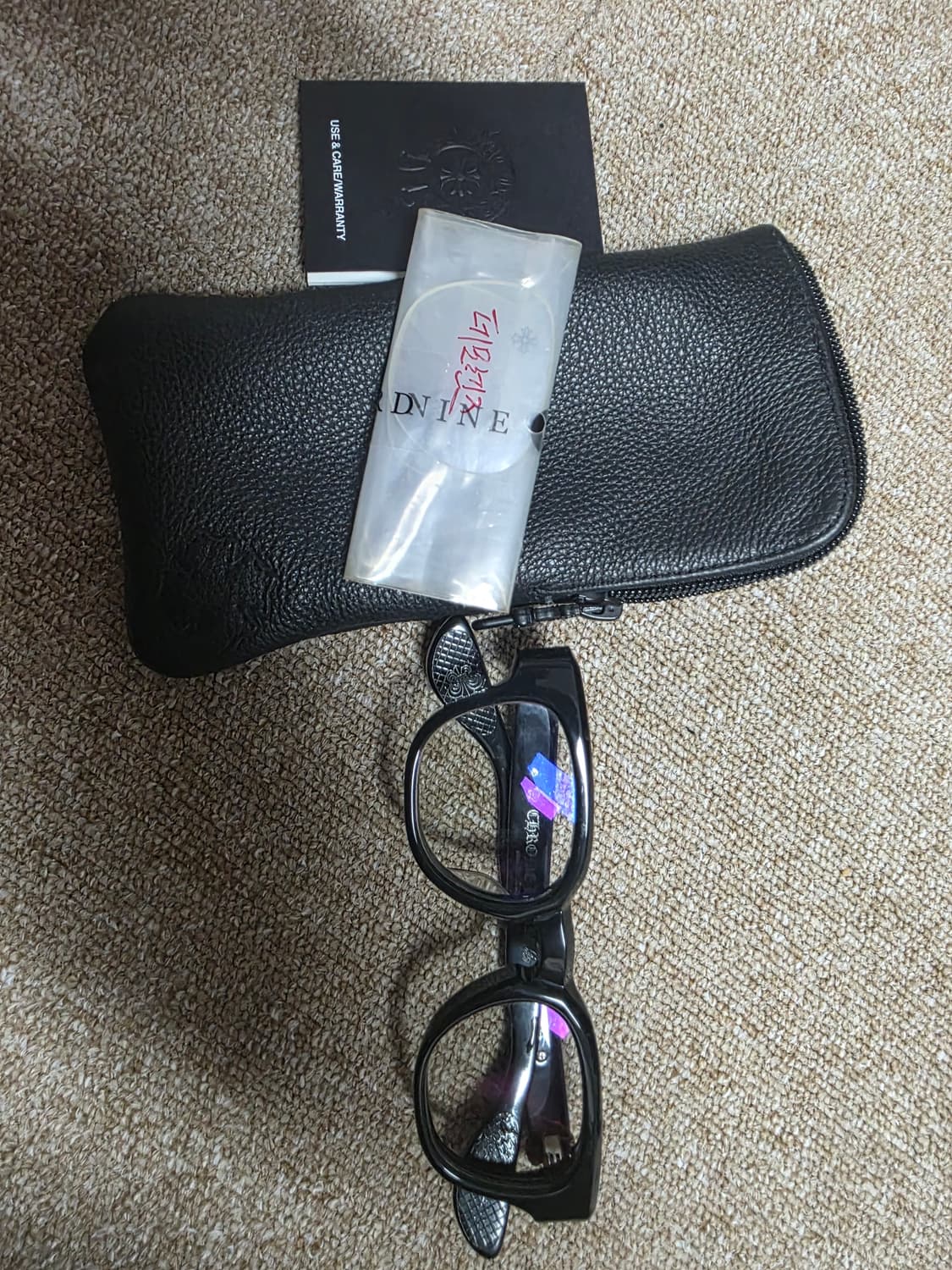 크롬하츠 컨볼루티드 블랙 실버 상품이미지1