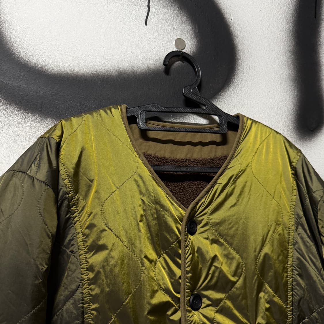 파르티멘토 3M 신슐레이트 리버시블 플리스 퀼팅 크롭 자켓 상품이미지5