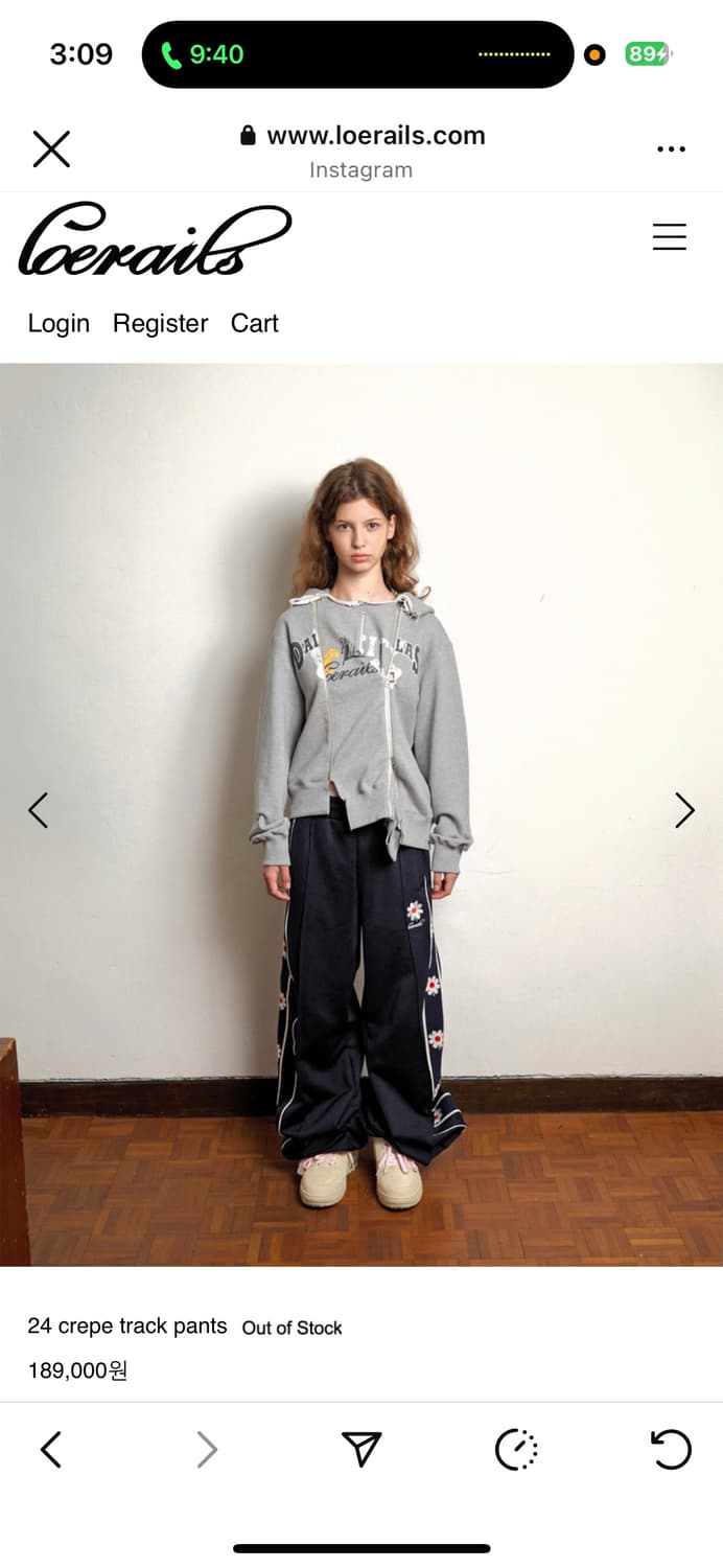 로레일즈 바지 상품이미지1