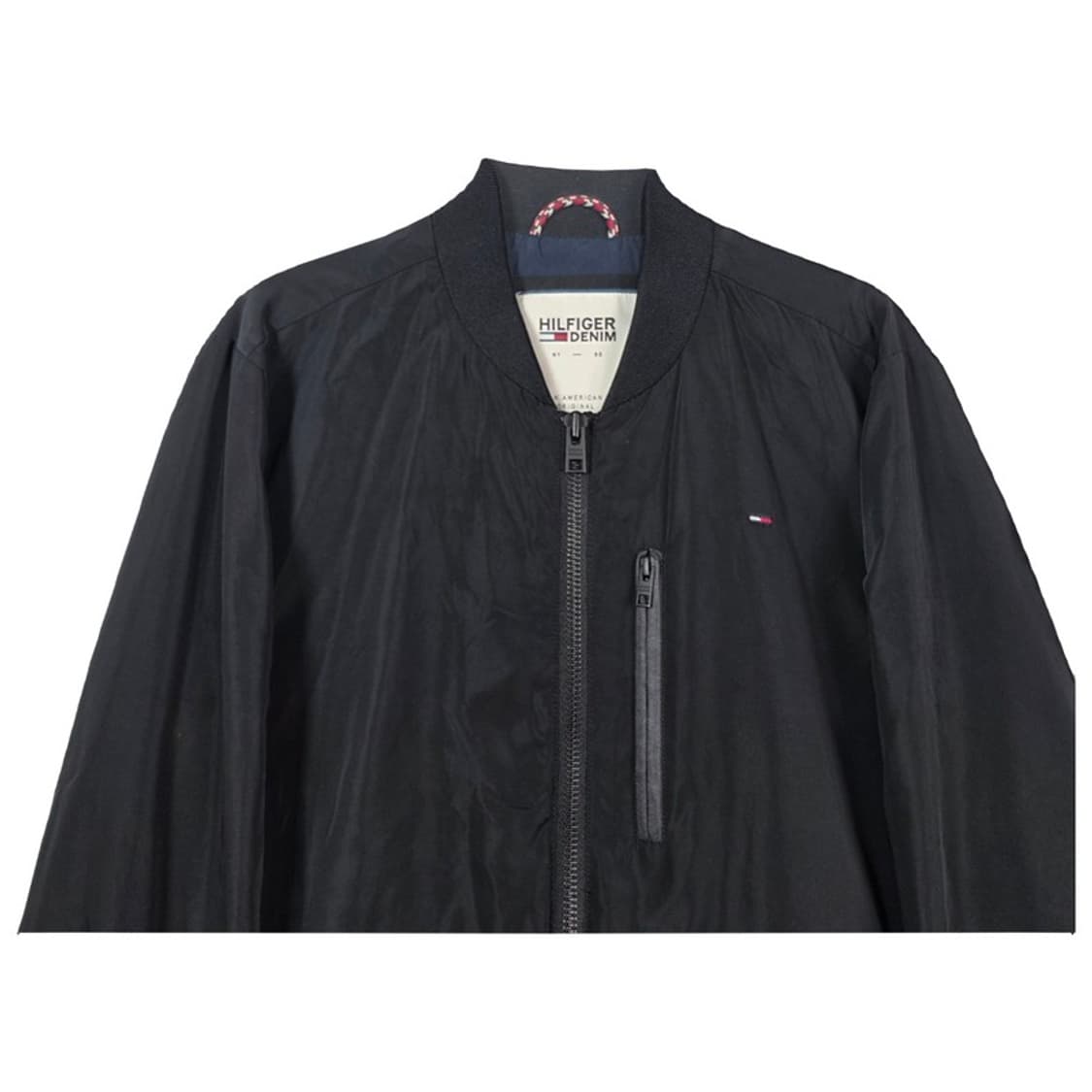 타미힐피거 데님 블랙 집업 블루종 자켓 L 상품이미지3