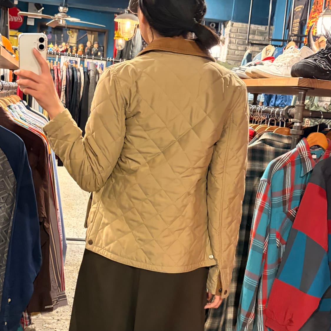 Ralph Lauren 랄프로렌 코듀로이 퀄팅 자켓 상품이미지5