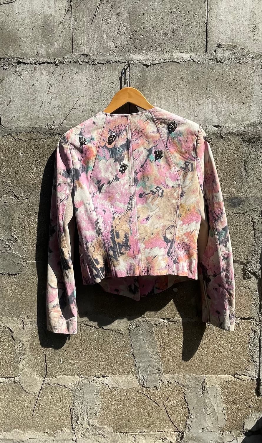 OBZEE 비즈 레더 재킷 상품이미지2