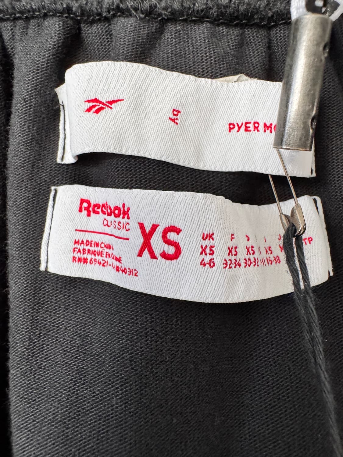 텍있는 새상품 리복 Pyer Moss 콜라보 포켓스커트 XS(44,55사 상품이미지4