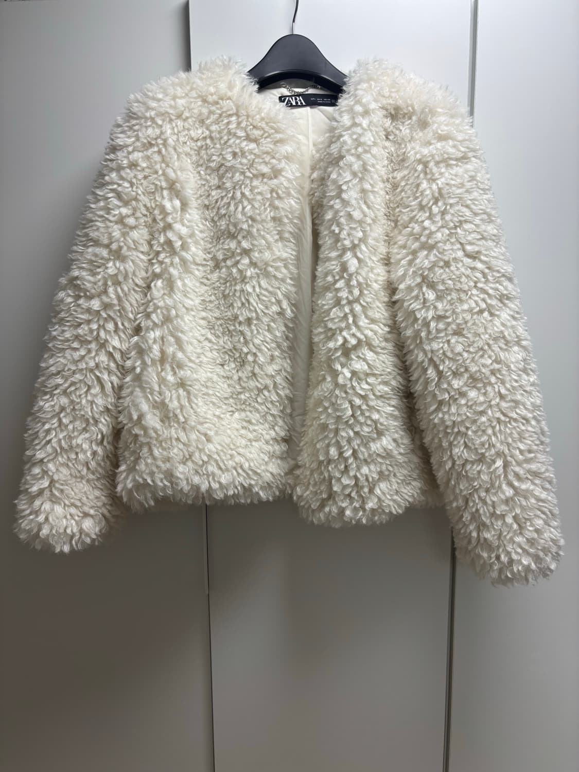 자라 양털 퍼자켓 상품이미지1