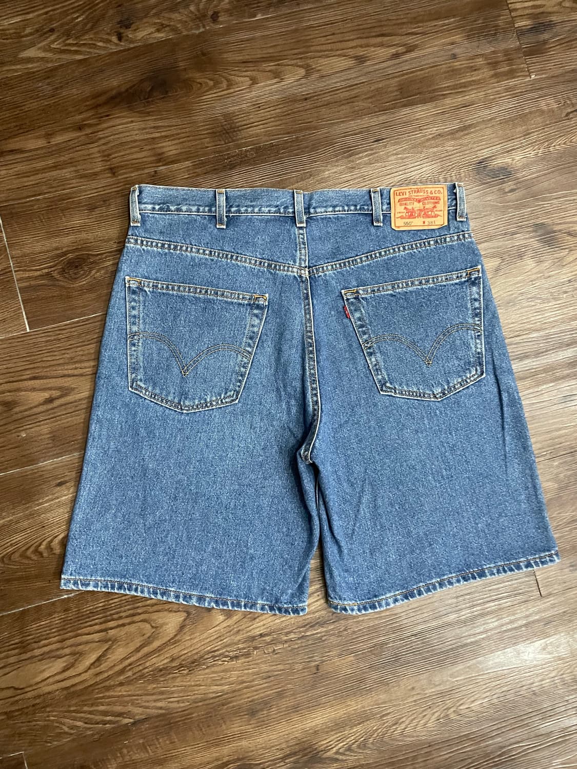 00s 리바이스 550 멕시코 릴렉시드 데님 쇼츠 상품이미지7