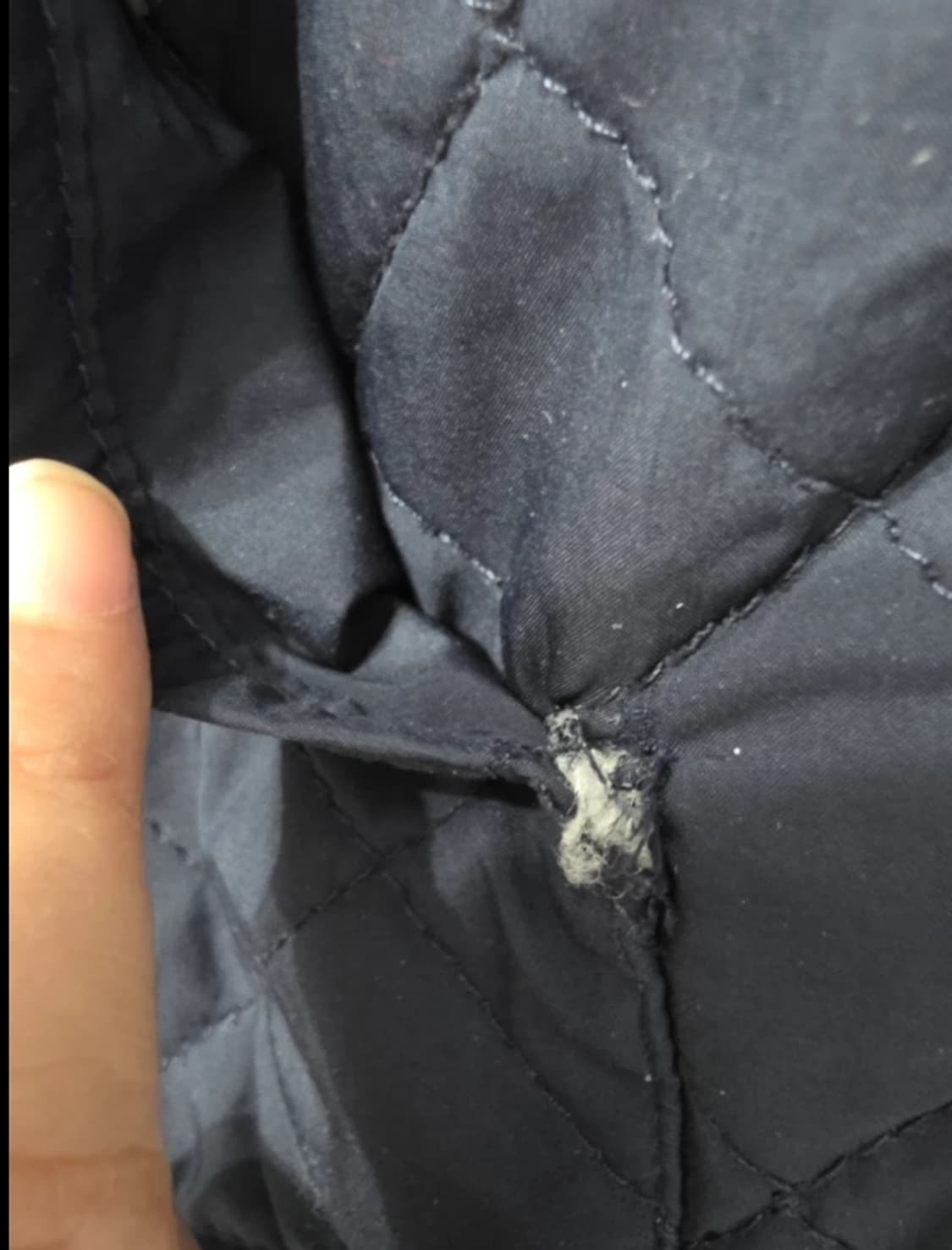 폴로 랄프로렌 네이비 퀼팅 자켓 95 상품이미지7