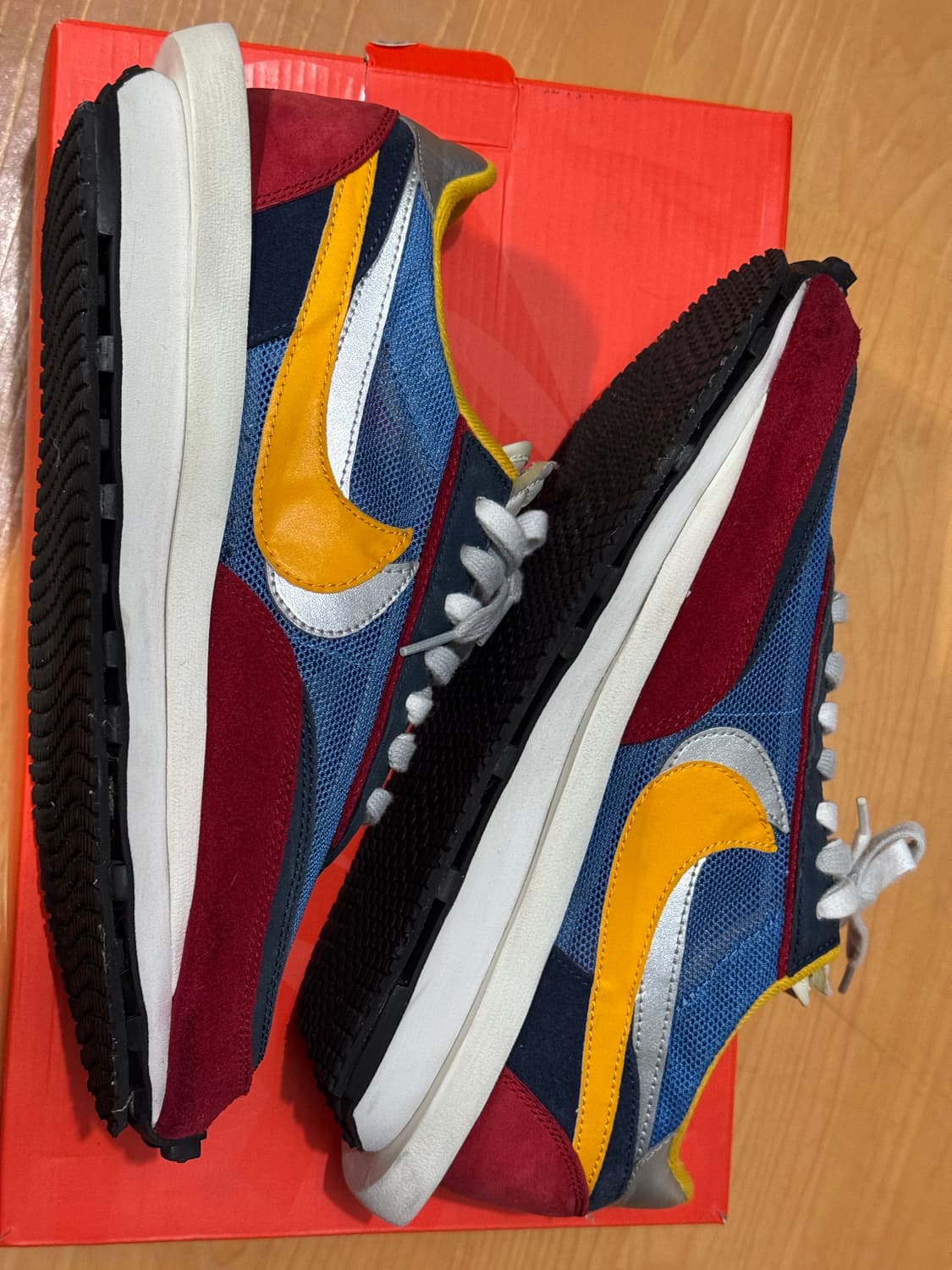 나이키 사카이 ld와플 빨파 295 상품이미지5