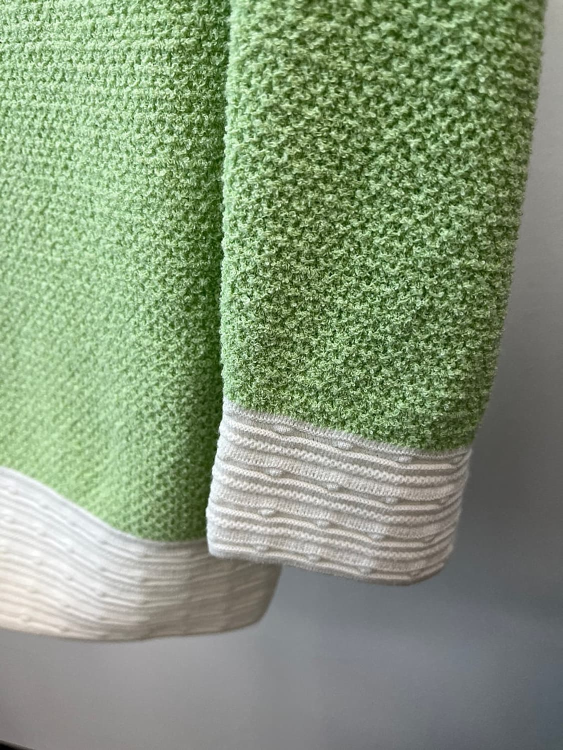 여) 마인 메론 크롭 니트가디건  상품이미지5