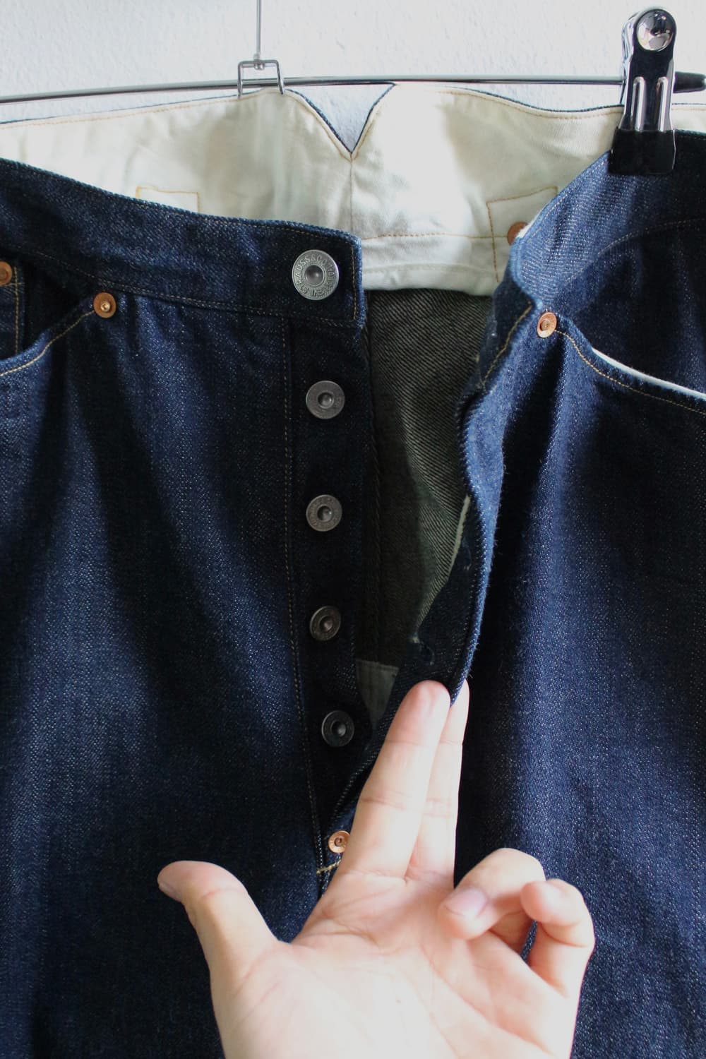 리바이스 LVC 1878 신치백 데님 팬츠 상품이미지6