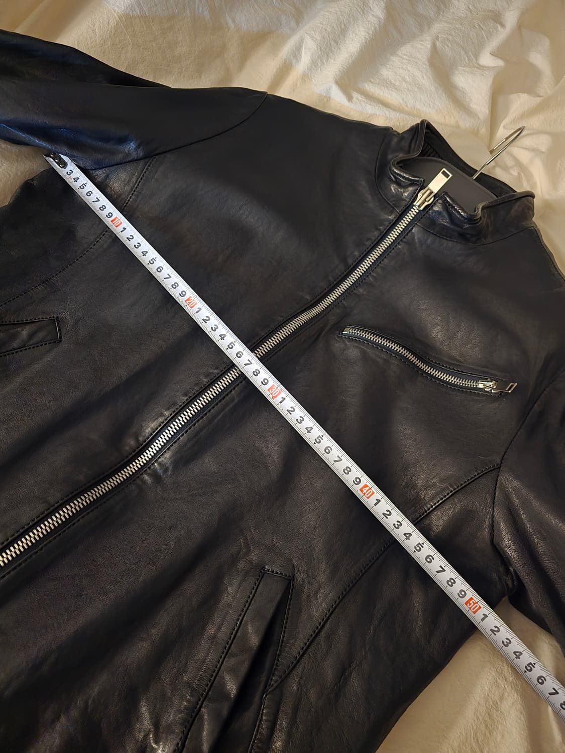 지오 송지오 양가죽 자켓 100사이즈입니다. 상품이미지8