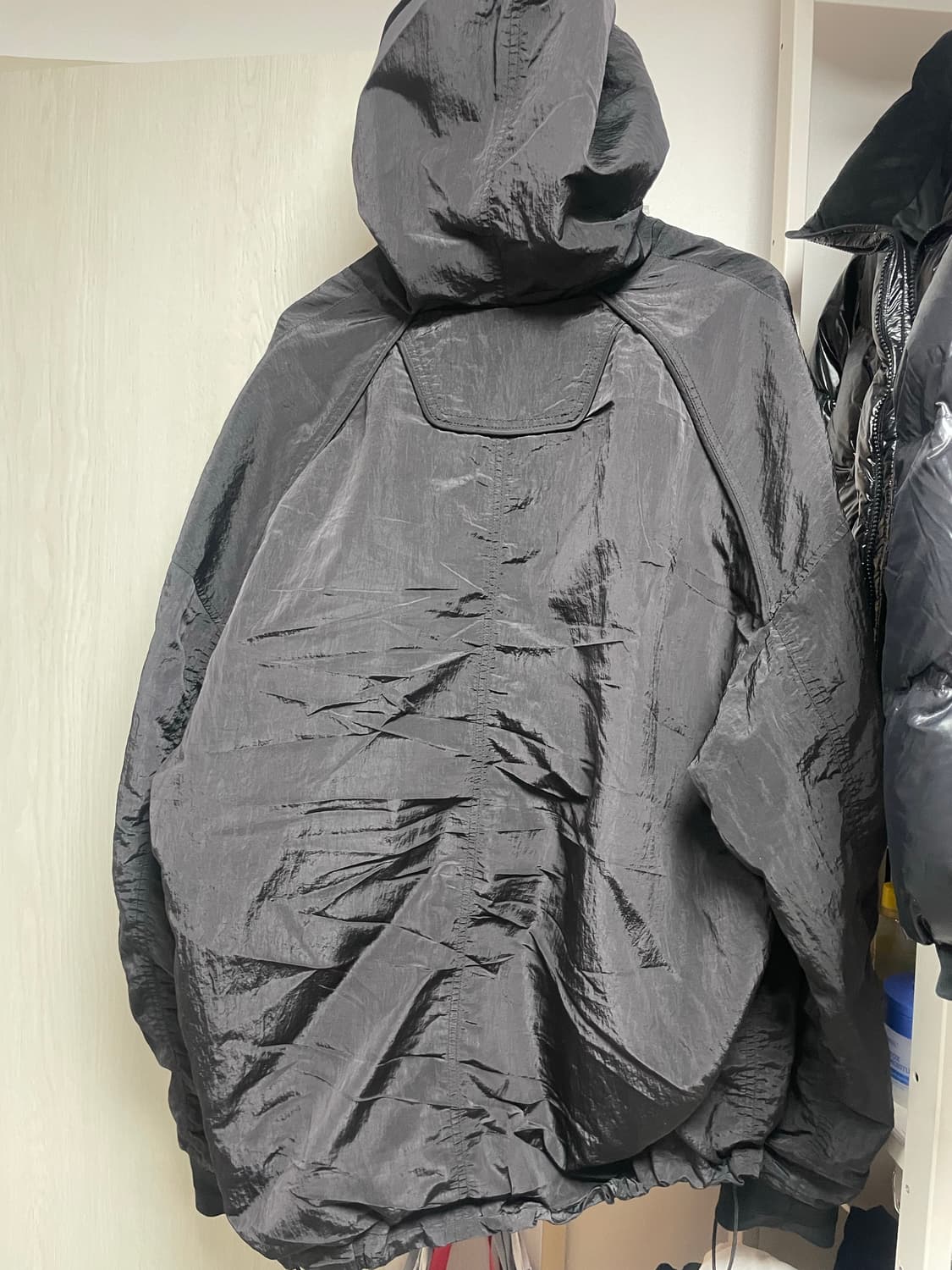 준지 22ss 나일론 후드 집업 M 상품이미지2