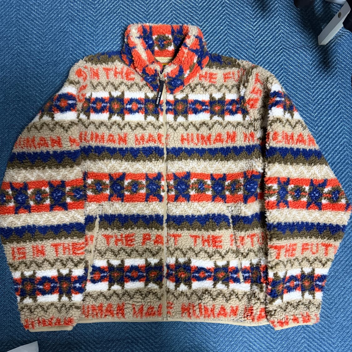 [XL]휴먼메이드 플리스 후리스 집업 자켓 상품이미지1