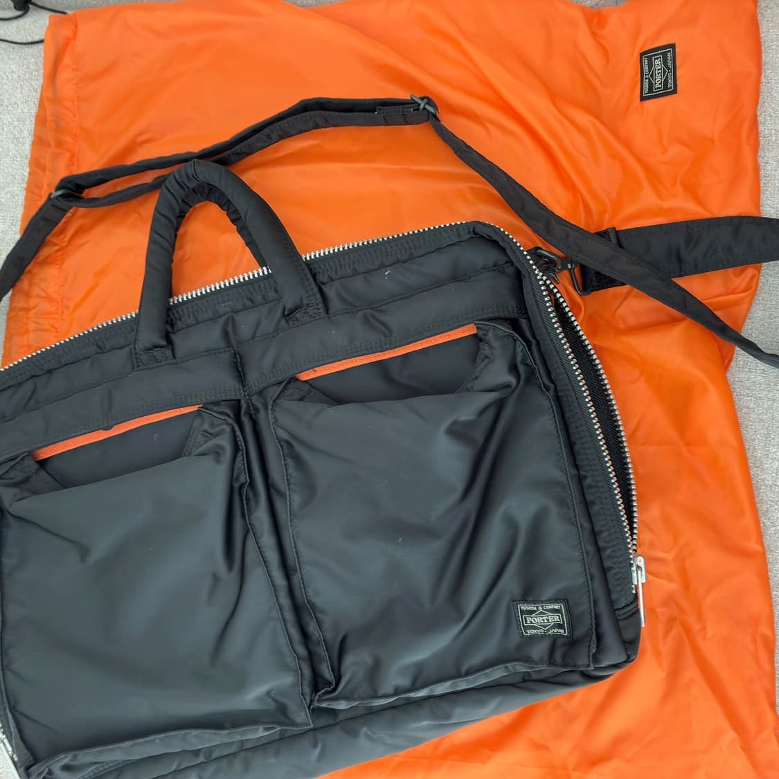 요시다포터 탱커 투웨이 브리프케이스 블랙 622-77544 상품이미지3