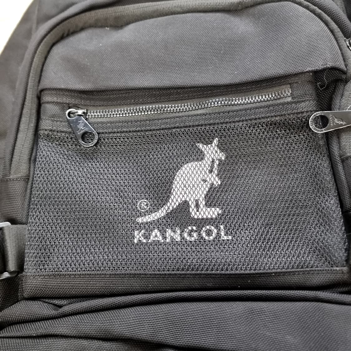 캉골 블랙 백팩 가방 상품이미지2