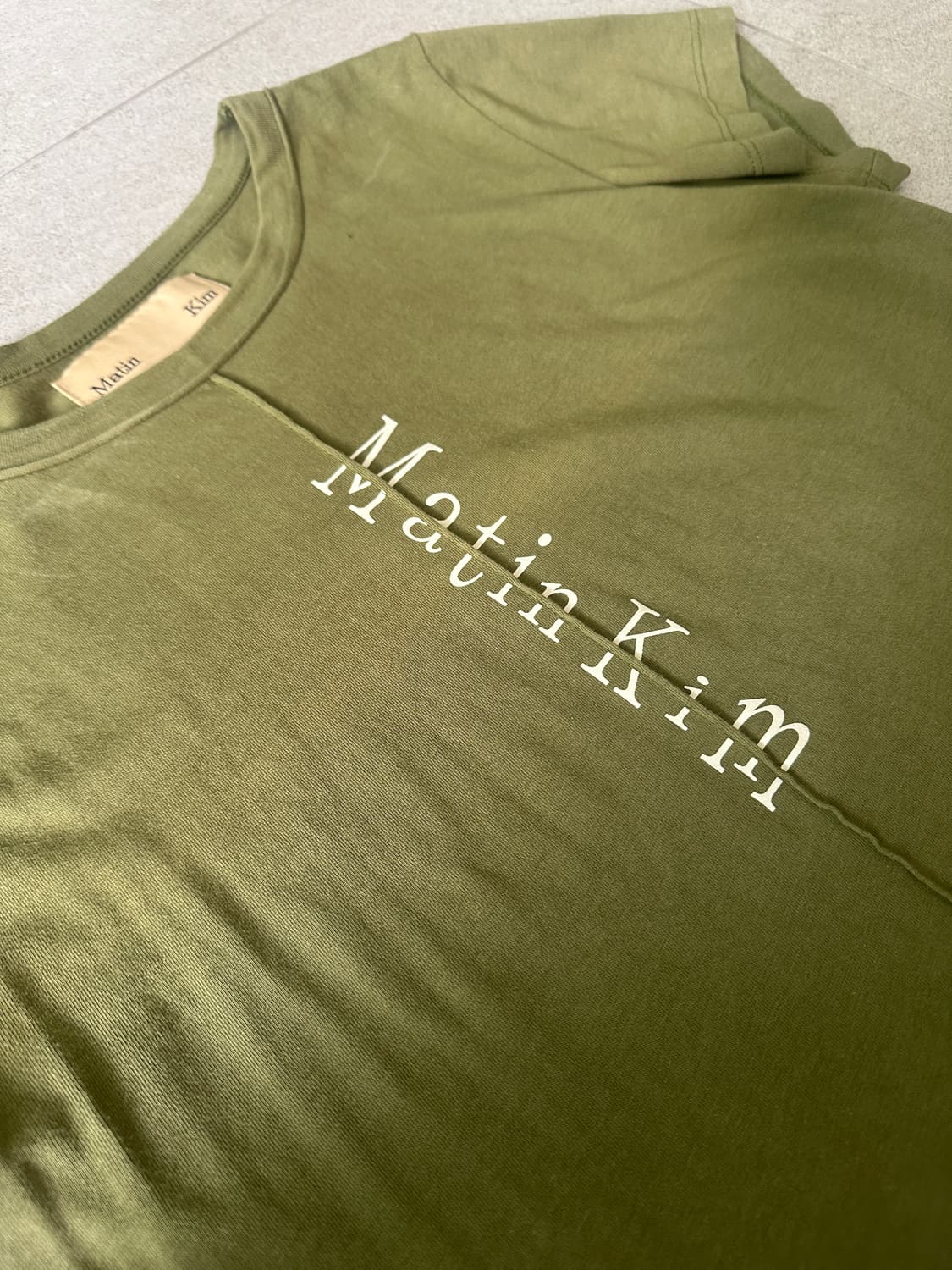 마뗑킴 반팔티 상품이미지4