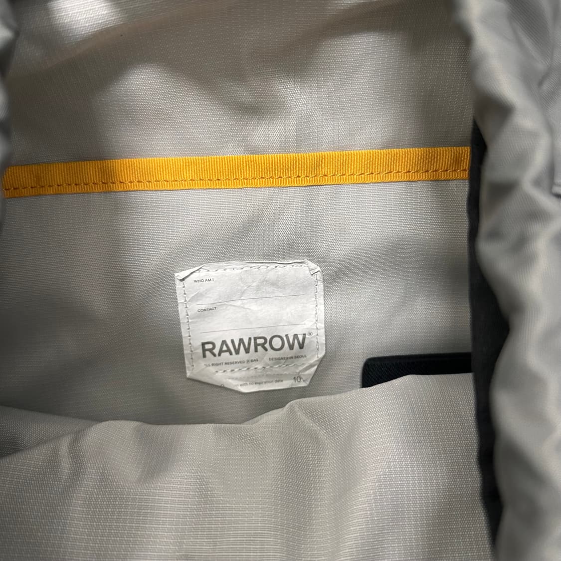 로우로우 포켓 백팩 챠콜 상품이미지6