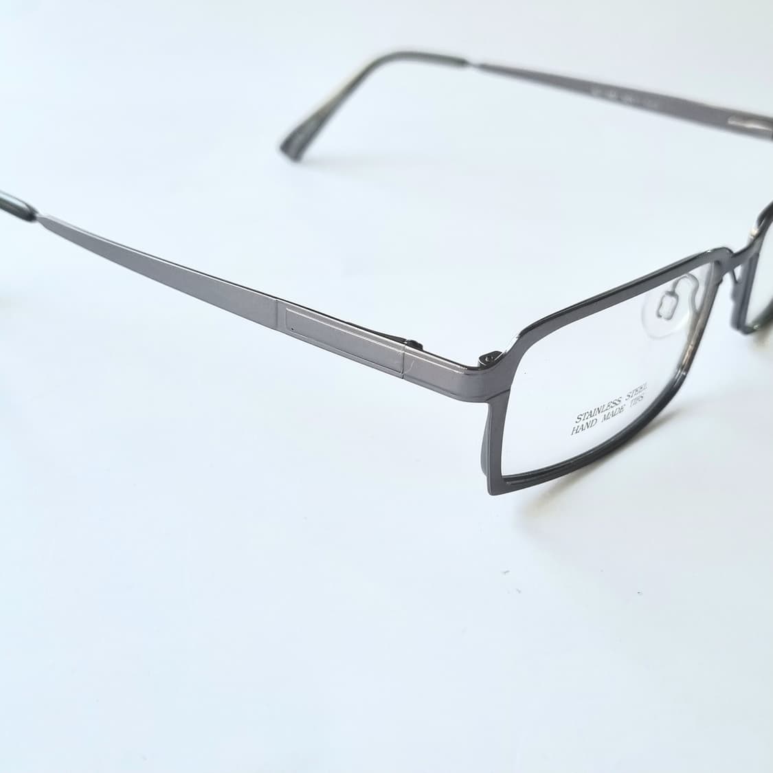 데드스탁 이탈리안 무드의 빈티지 실버 스퀘어 안경테 상품이미지7