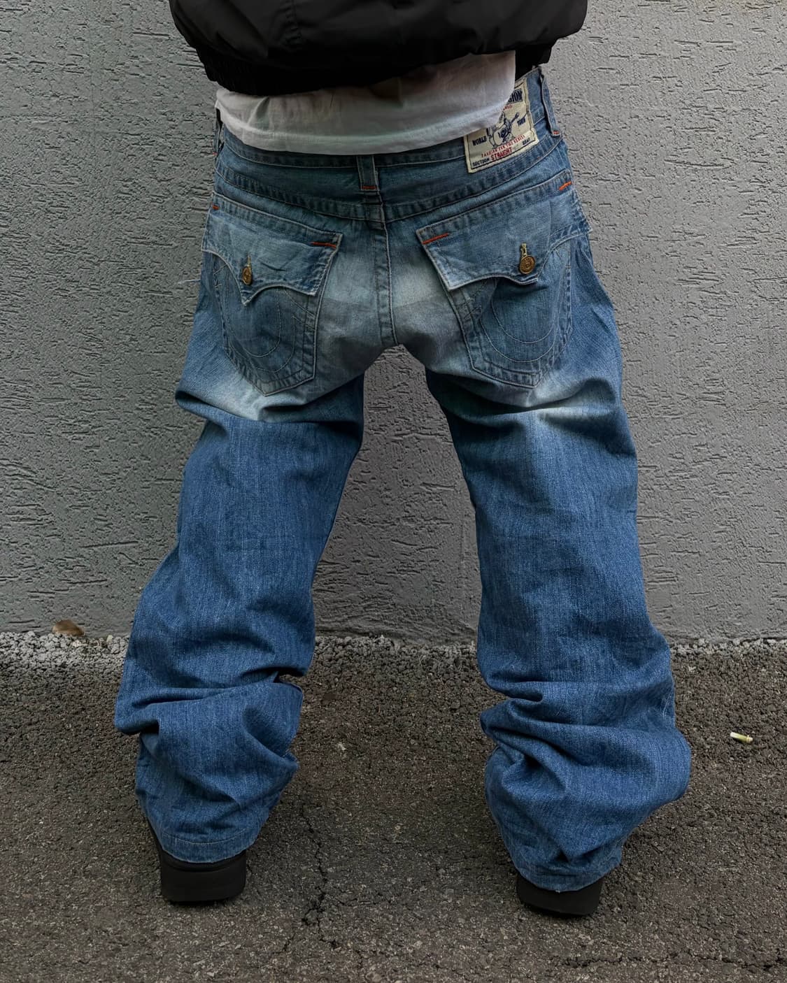  90s TRUERELIGION denim scratch straight 상품이미지2
