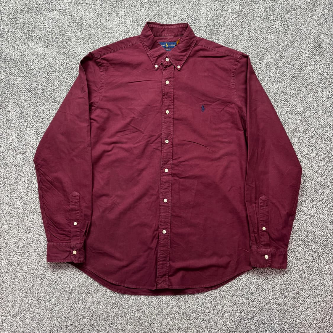 폴로 랄프로렌 버건디 포니 셔츠 상품이미지1